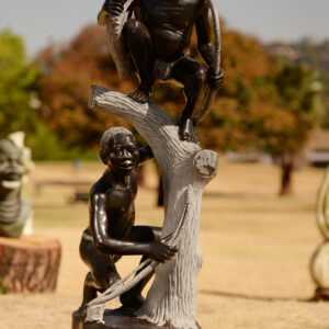 African Marble statue
